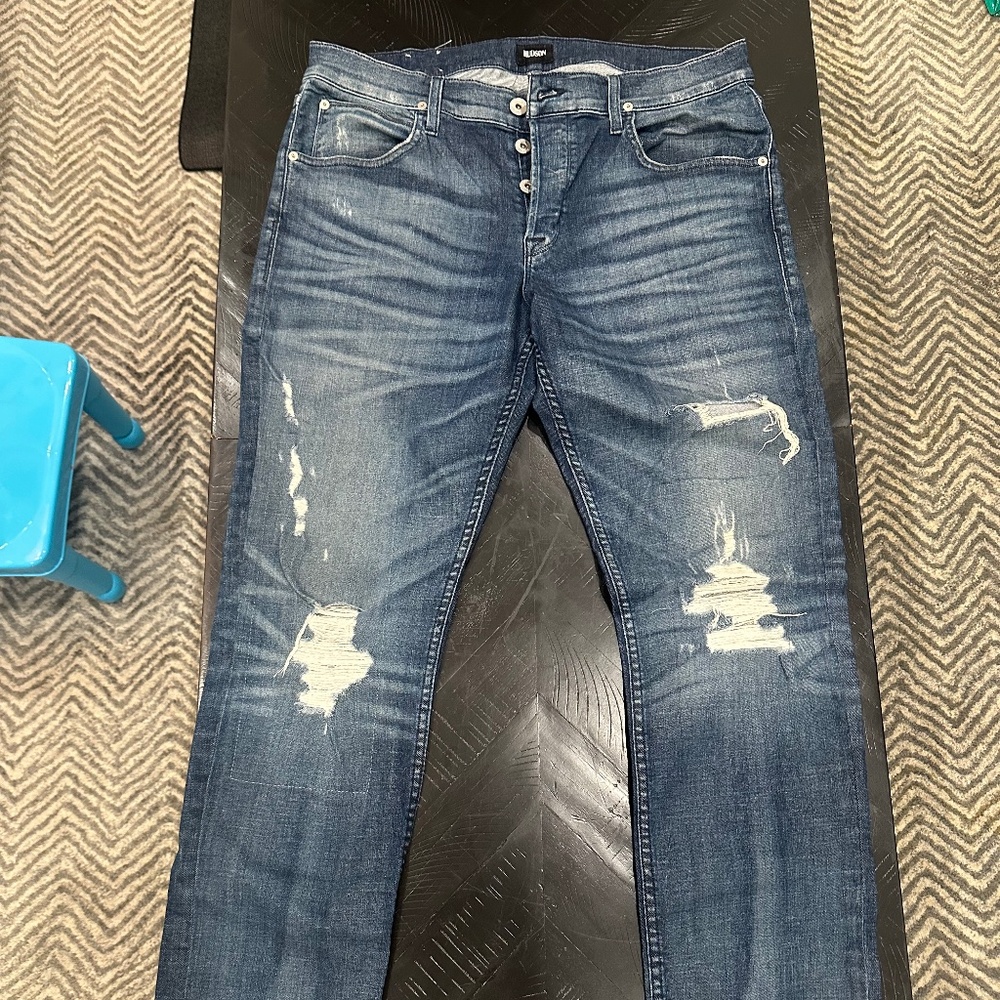 HUDSON, Blake Slim Straight Jean, 34x32